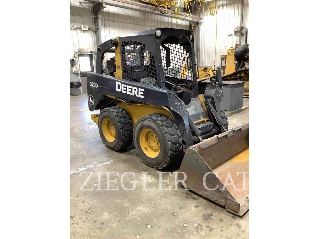 John Deere & CO. 320 D Lietoti riteņu kompaktiekrāvēji