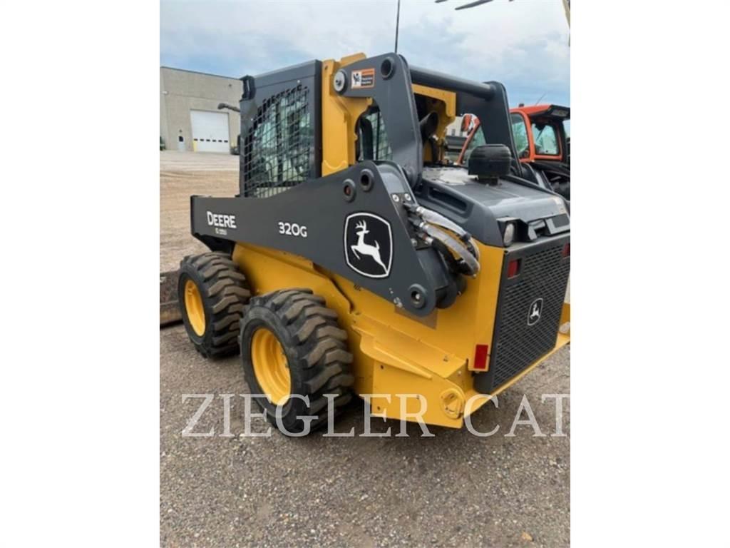 John Deere & CO. 320G Lietoti riteņu kompaktiekrāvēji