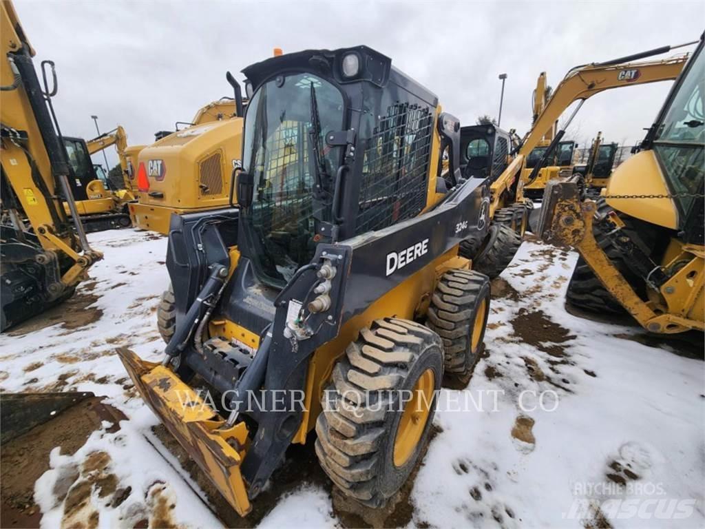 John Deere & CO. 324G Lietoti riteņu kompaktiekrāvēji