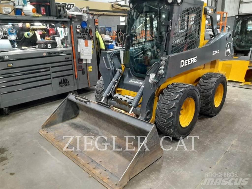 John Deere & CO. 324G Lietoti riteņu kompaktiekrāvēji