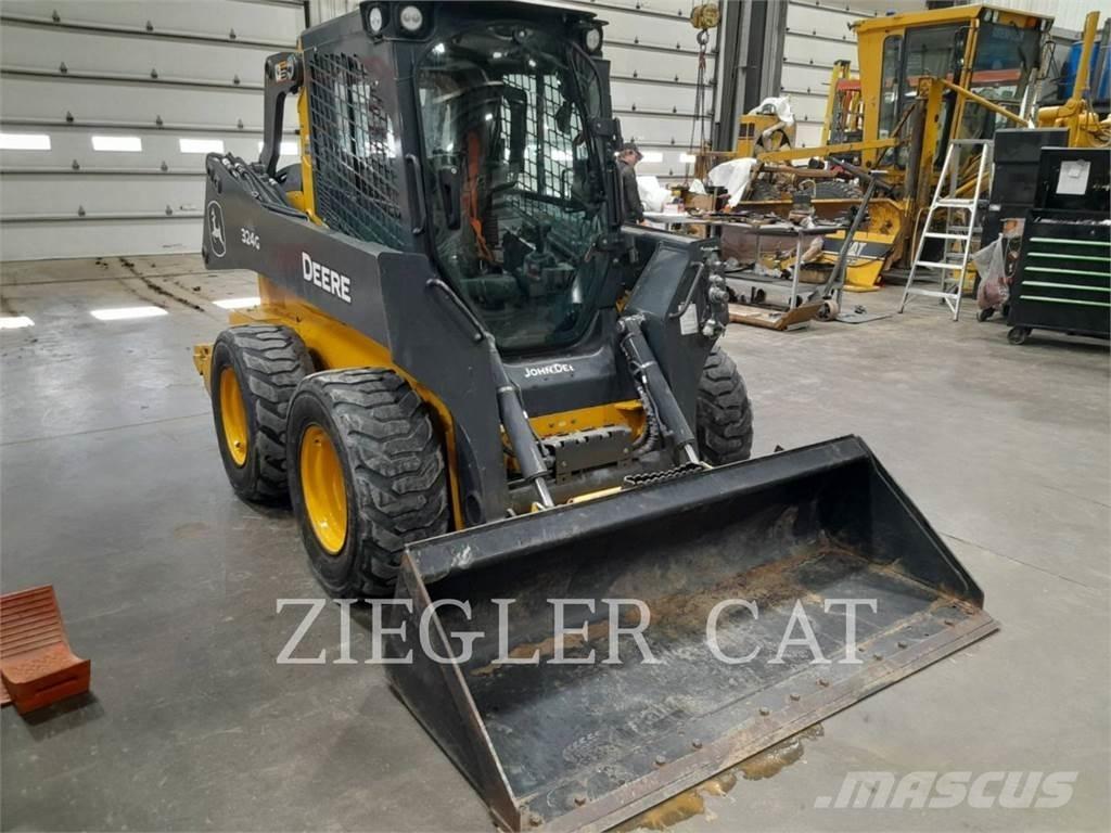 John Deere & CO. 324G Lietoti riteņu kompaktiekrāvēji