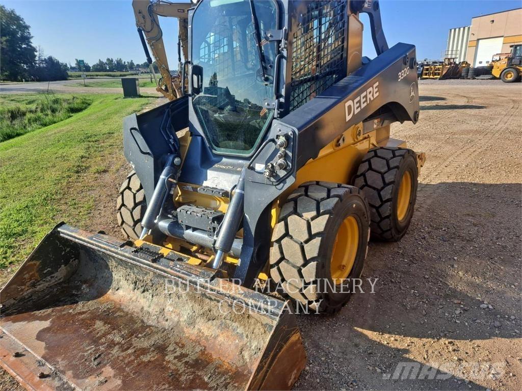 John Deere & CO. 332G Lietoti riteņu kompaktiekrāvēji