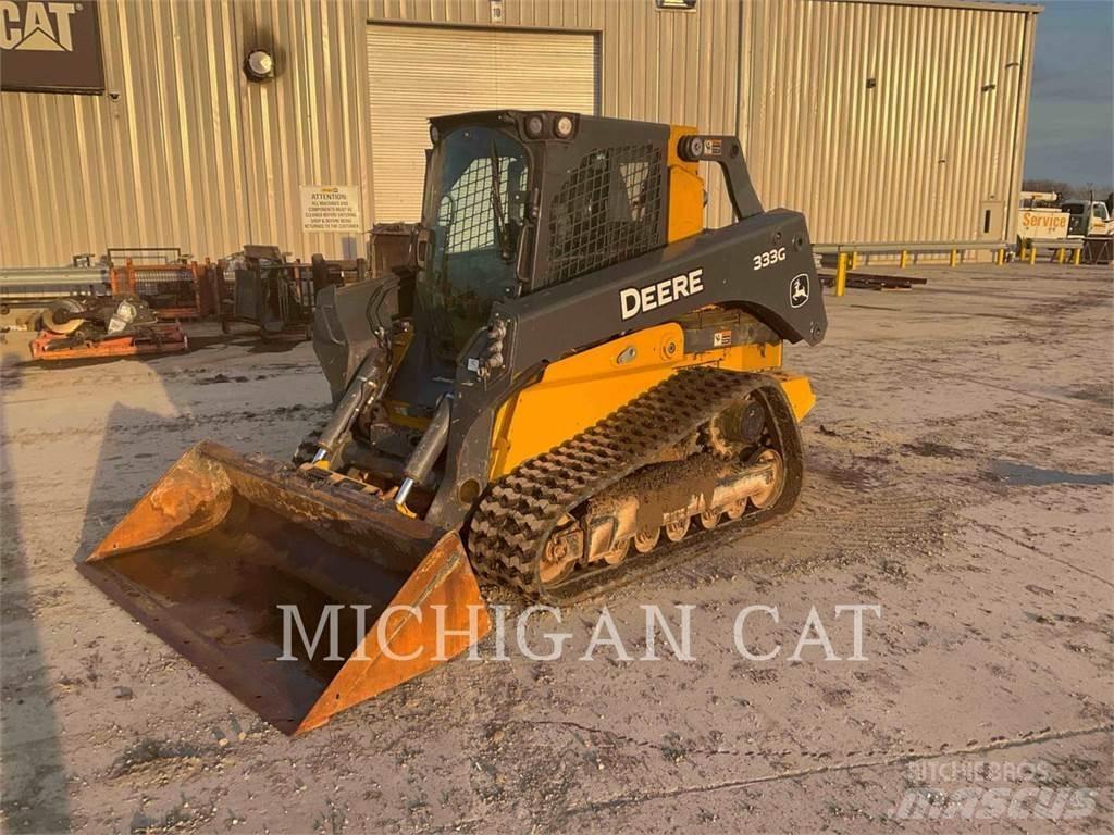 John Deere & CO. 333G Lietoti riteņu kompaktiekrāvēji