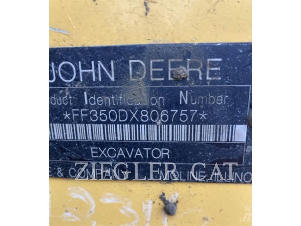 John Deere & CO. 350D Kāpurķēžu ekskavatori