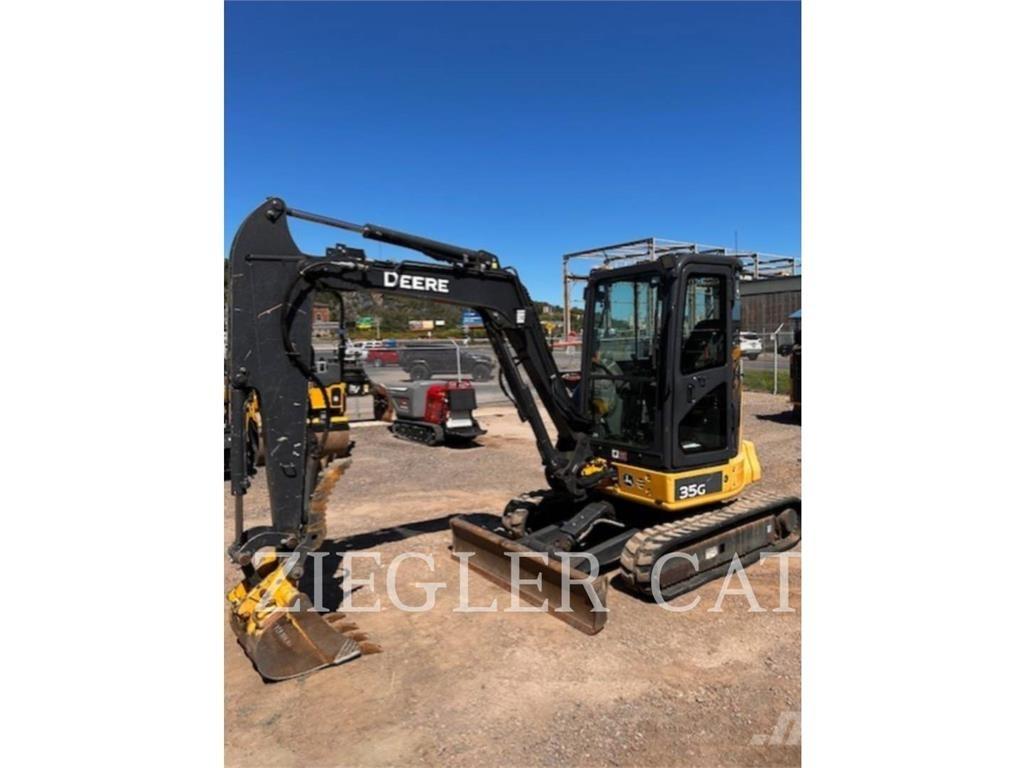 John Deere & CO. 35G Kāpurķēžu ekskavatori