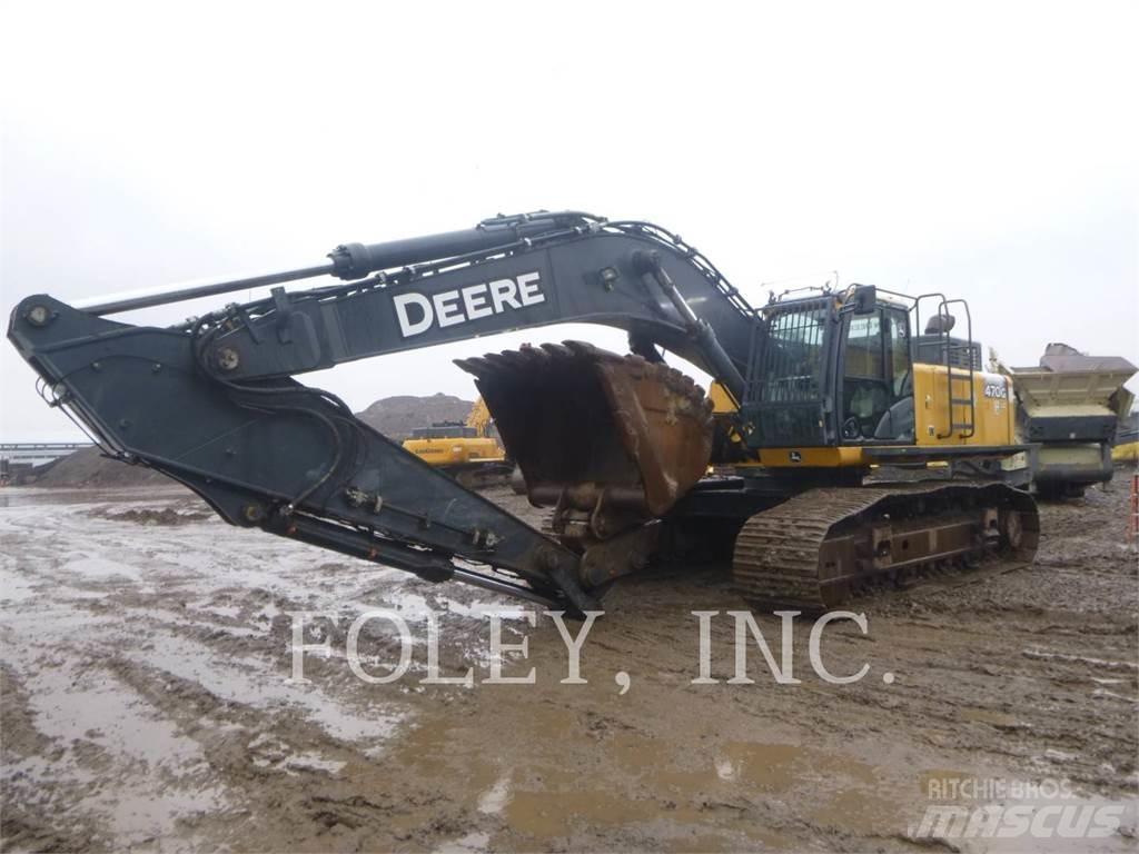 John Deere & CO. 470G Kāpurķēžu ekskavatori