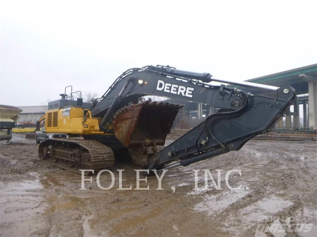 John Deere & CO. 470G Kāpurķēžu ekskavatori