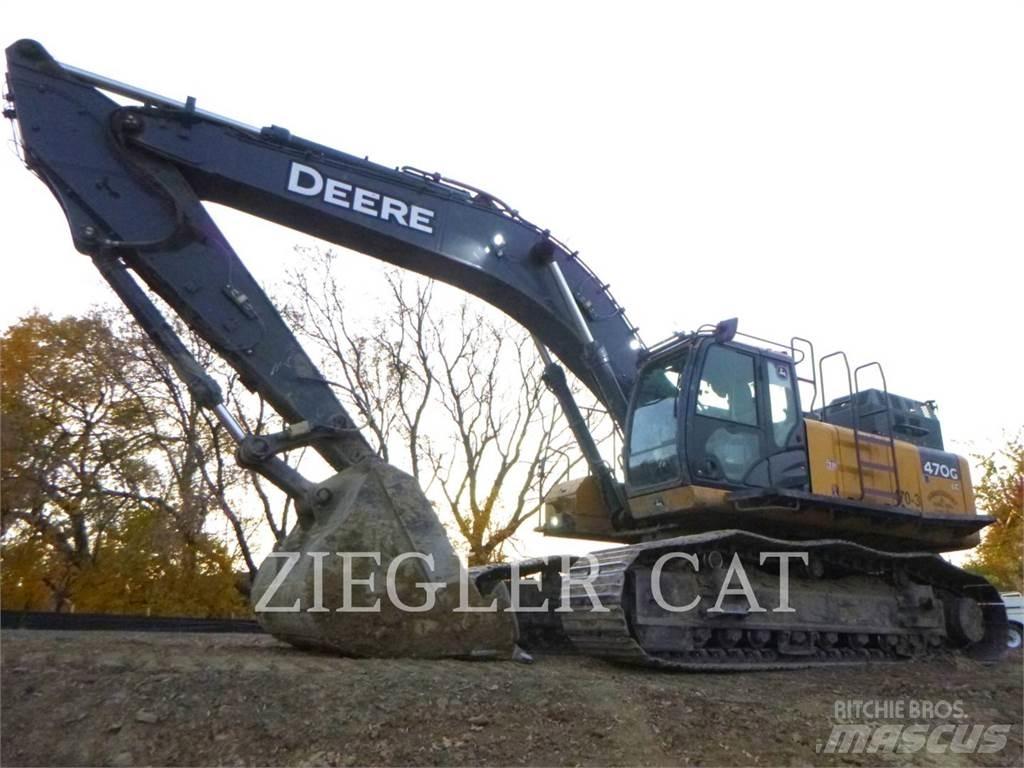 John Deere & CO. 470G Kāpurķēžu ekskavatori