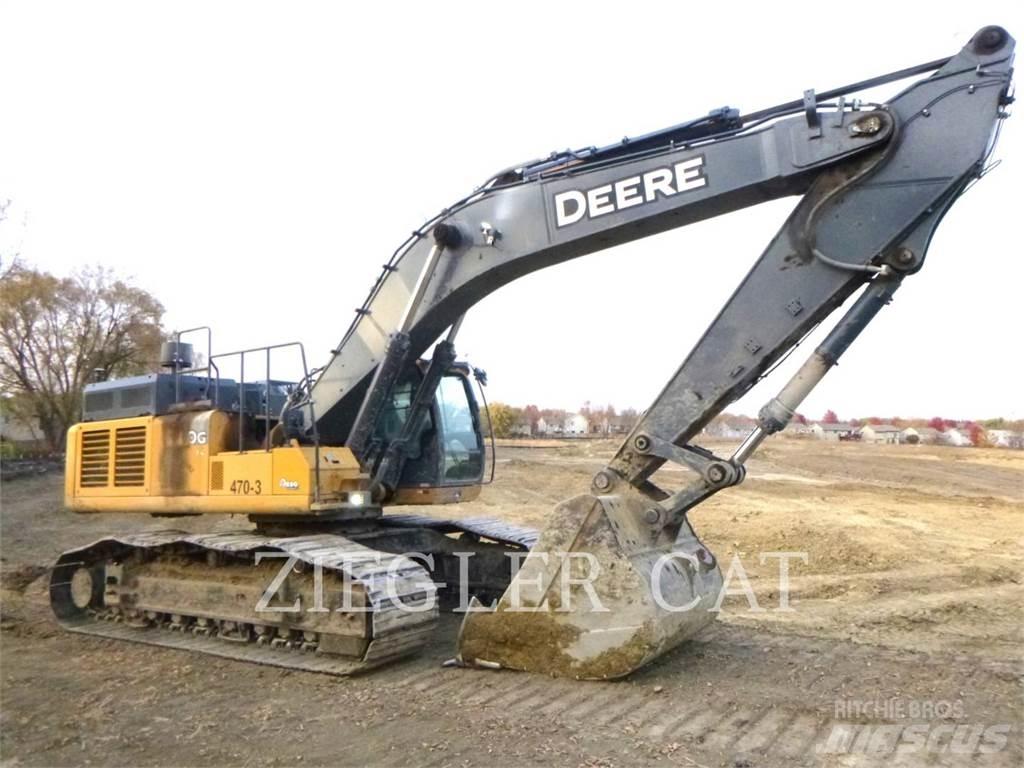 John Deere & CO. 470G Kāpurķēžu ekskavatori