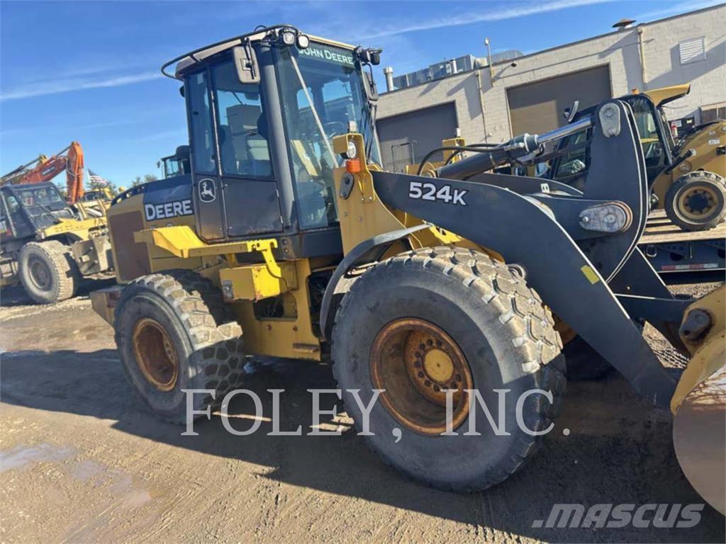 John Deere & CO. 524K Iekrāvēji uz riteņiem