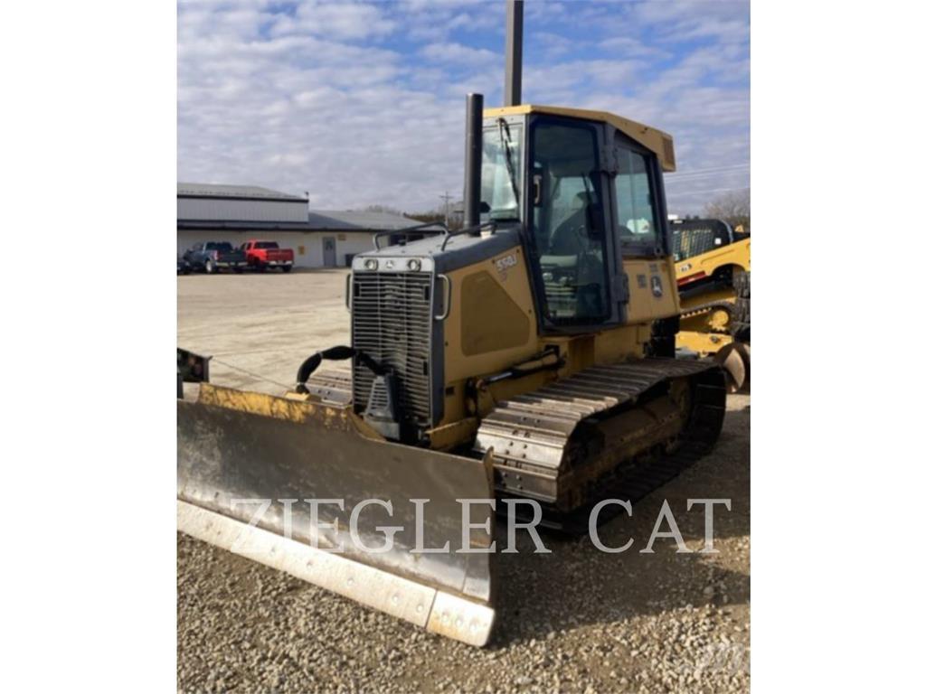 John Deere & CO. 550J Kāpurķēžu buldozeri