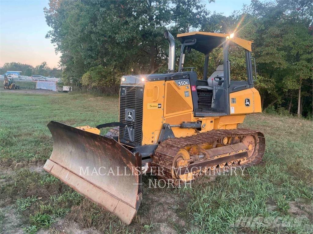 John Deere & CO. 550K XLT Kāpurķēžu buldozeri