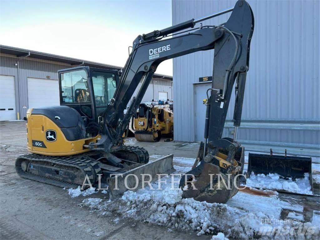 John Deere & CO. 60G Kāpurķēžu ekskavatori