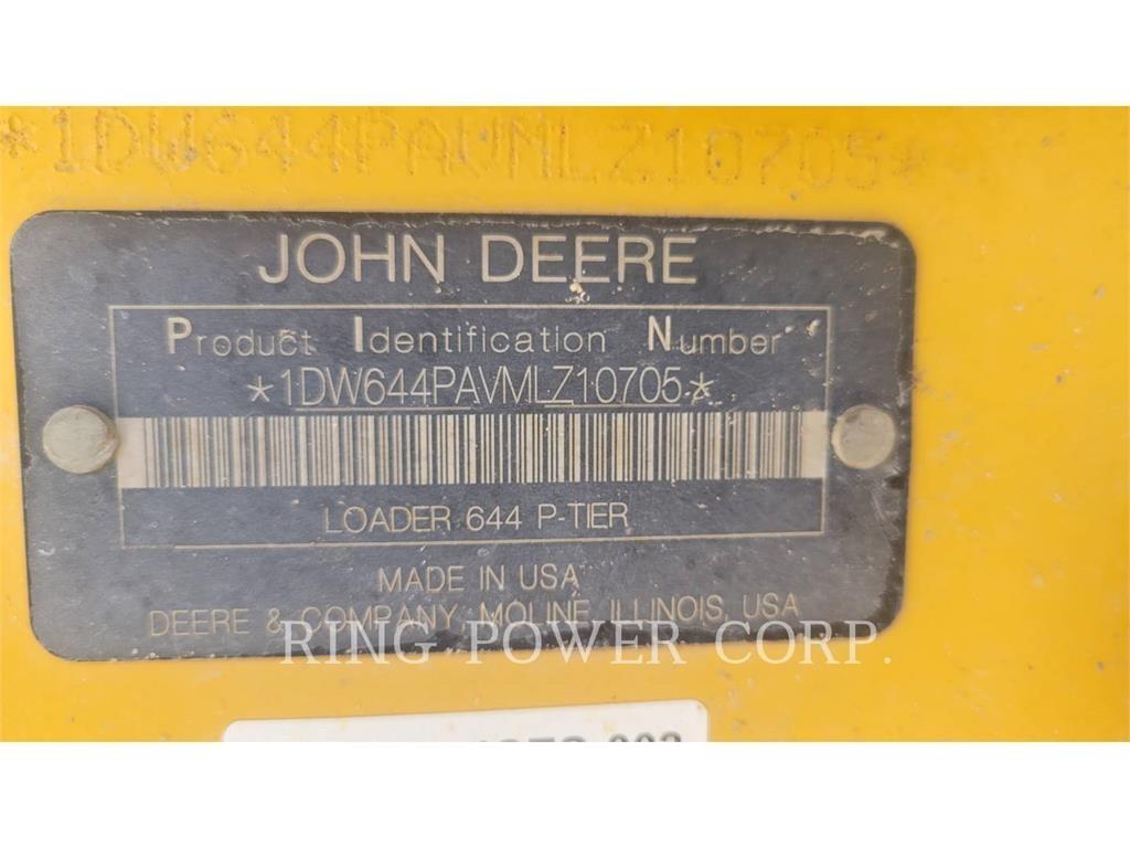 John Deere & CO. 644P Iekrāvēji uz riteņiem