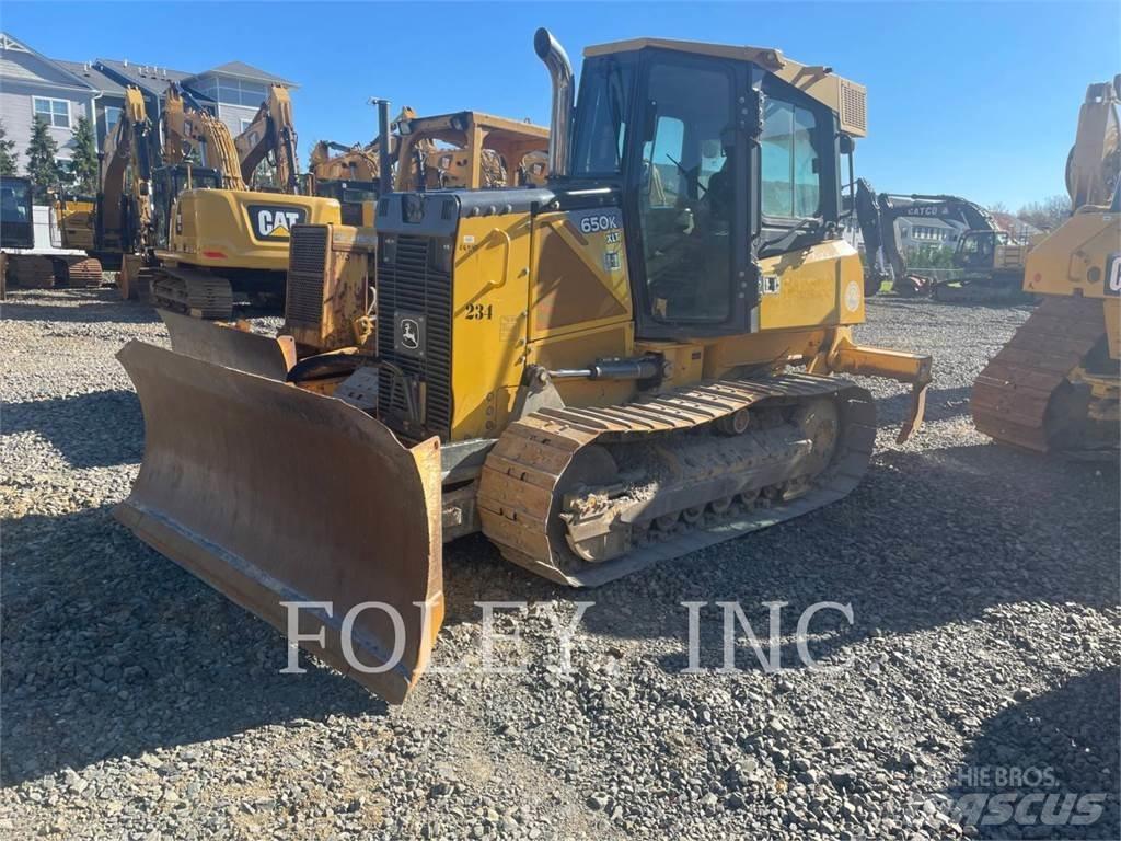 John Deere & CO. 650K Kāpurķēžu buldozeri