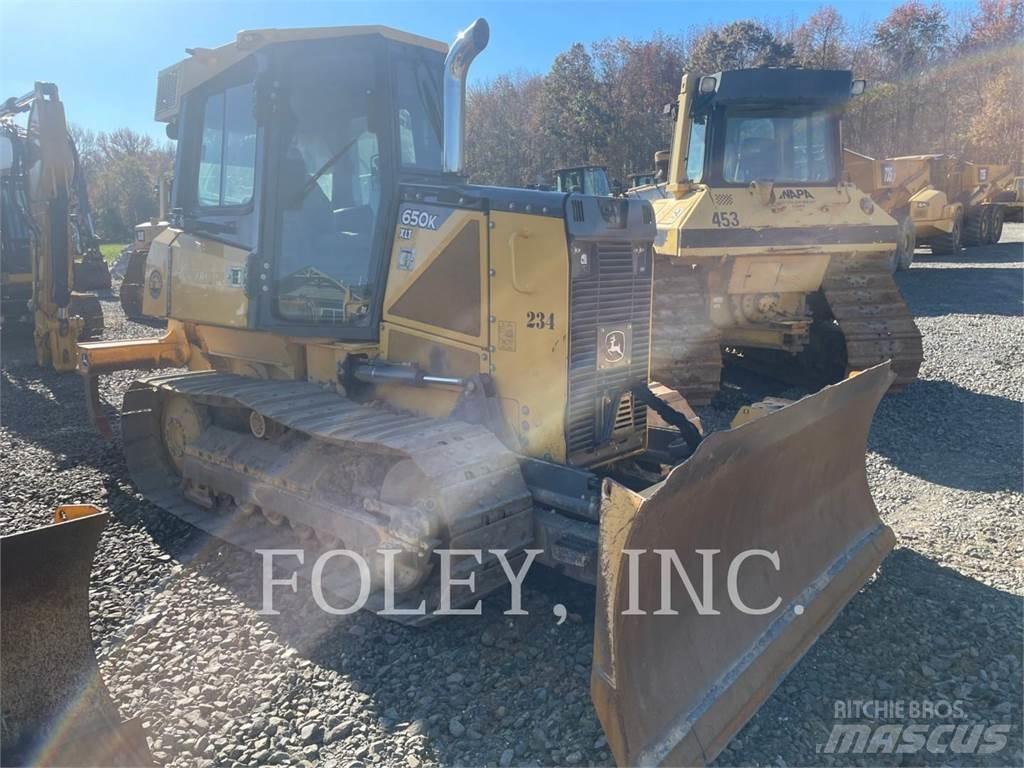 John Deere & CO. 650K Kāpurķēžu buldozeri