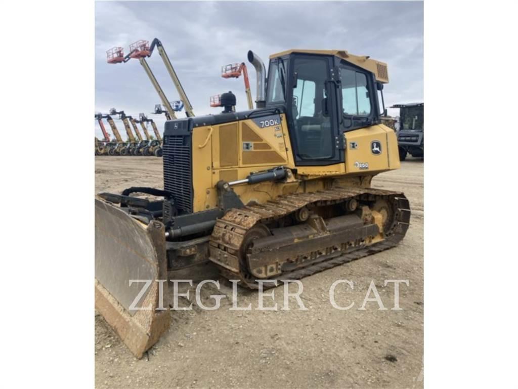 John Deere & CO. 700K Kāpurķēžu buldozeri
