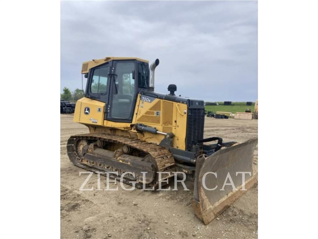 John Deere & CO. 700K Kāpurķēžu buldozeri