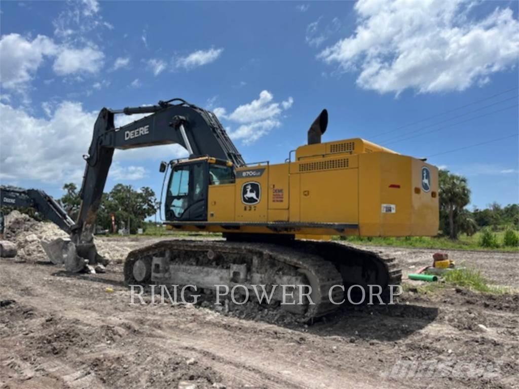John Deere & CO. 870G Kāpurķēžu ekskavatori