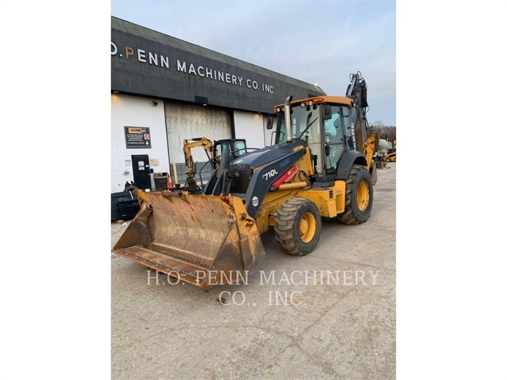 John Deere JD710D Ekskavatori-iekrāvēji