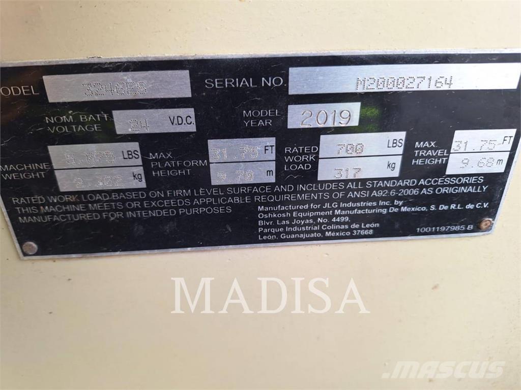 Jungheinrich 3246ES Šķerveida pacēlāji