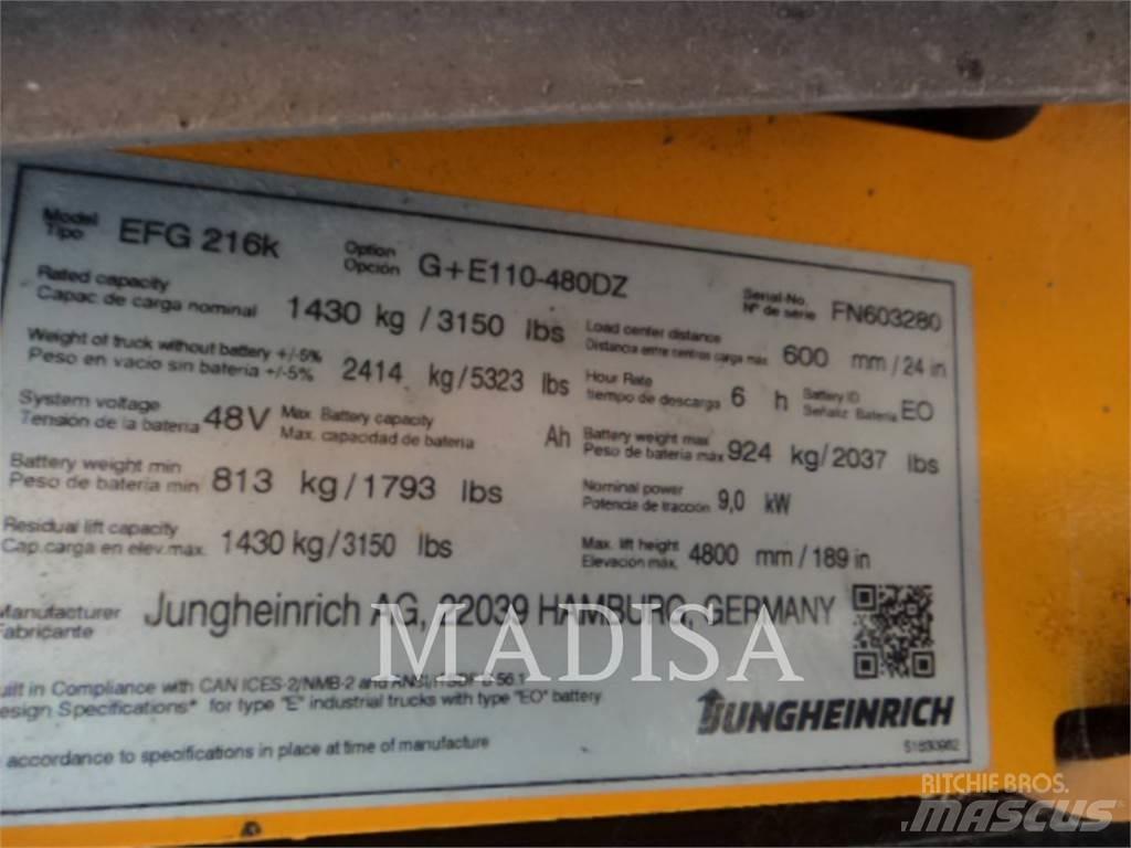 Jungheinrich EFG216K Autokrāvēji - citi