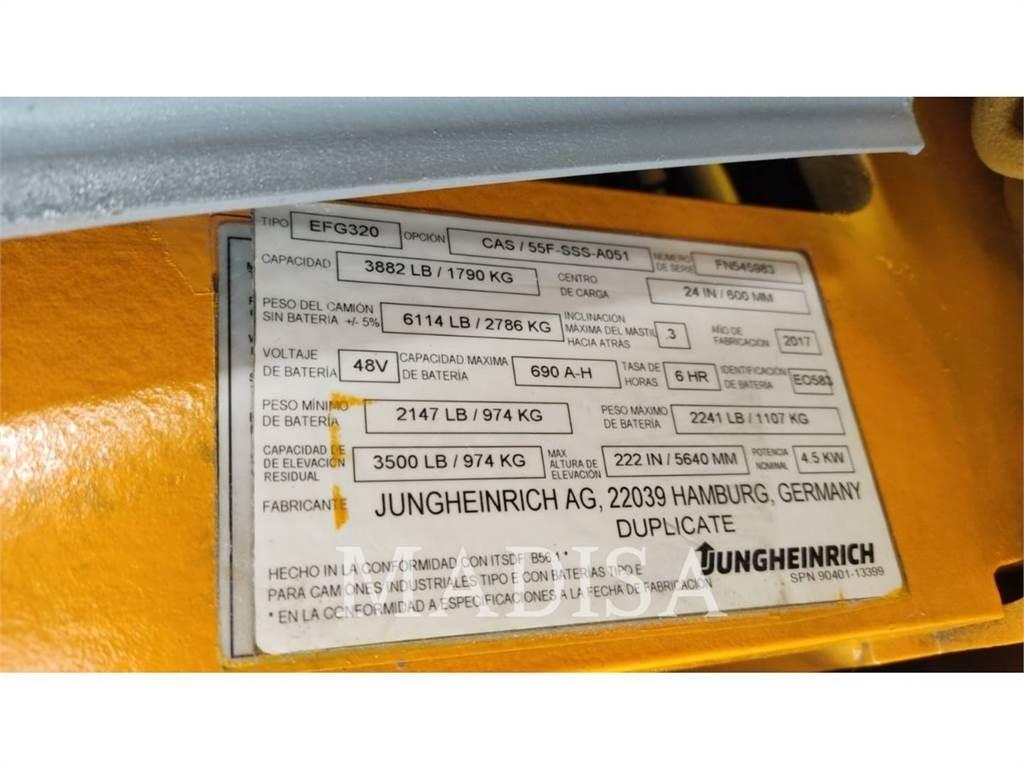 Jungheinrich EFG320-48V Autokrāvēji - citi