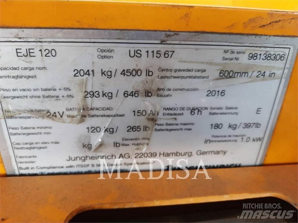 Jungheinrich EJE 120 Elektriskie iekrāvēji