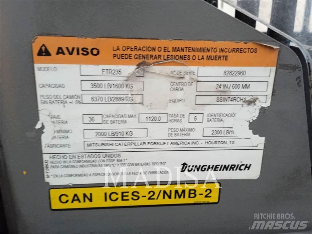 Jungheinrich ETR 235 Elektriskie iekrāvēji