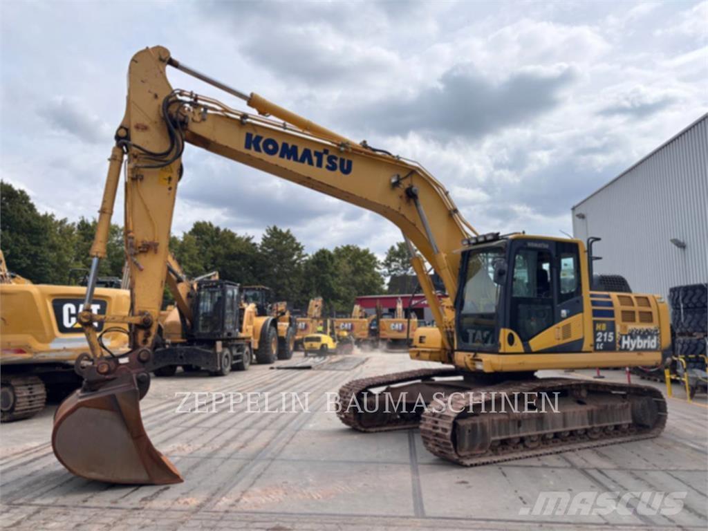 Komatsu HB215LC-2 Kāpurķēžu ekskavatori