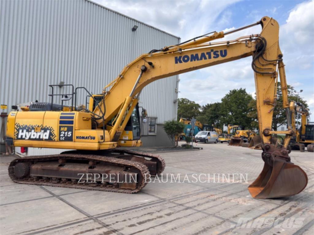 Komatsu HB215LC-2 Kāpurķēžu ekskavatori