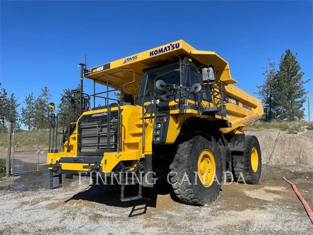 Komatsu HD605-8 Artikulētie pašizgāzēji