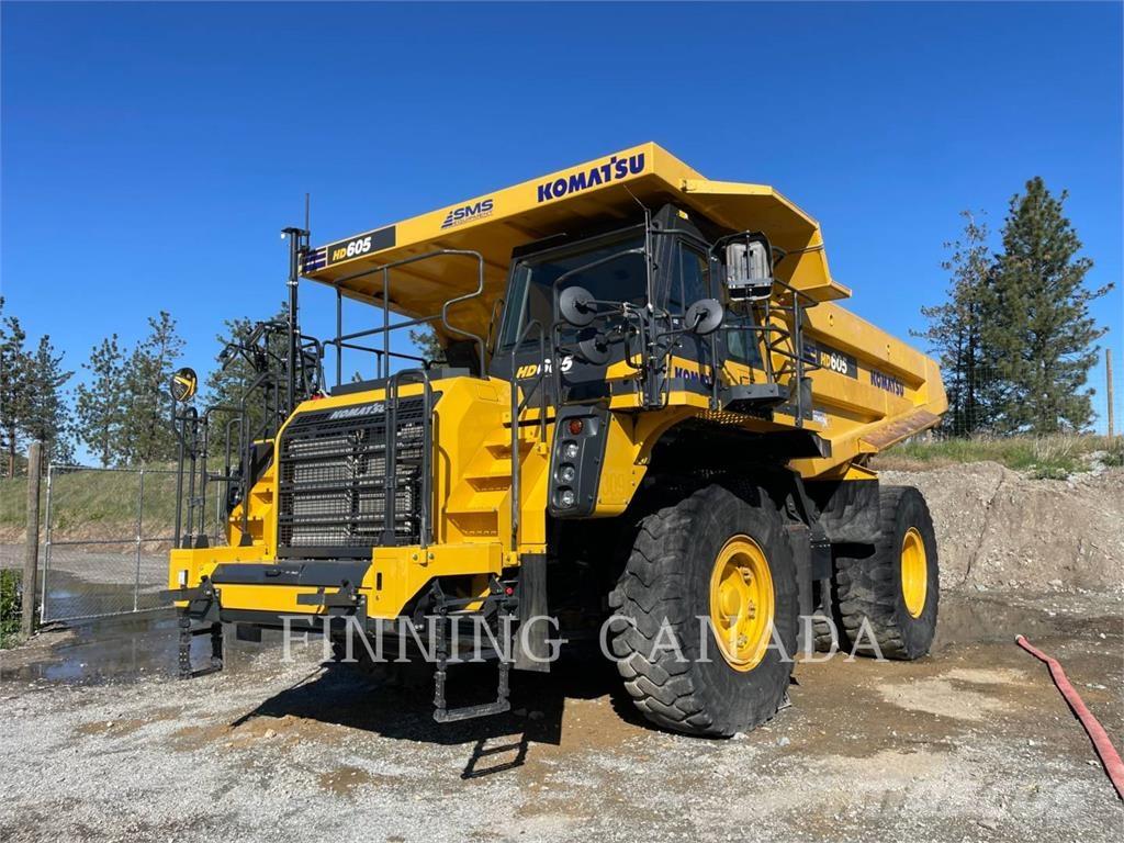 Komatsu HD605-8 Artikulētie pašizgāzēji