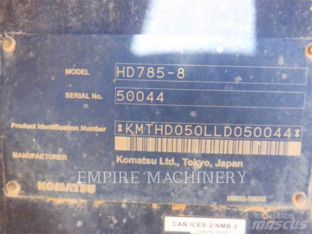 Komatsu HD785-8 Artikulētie pašizgāzēji