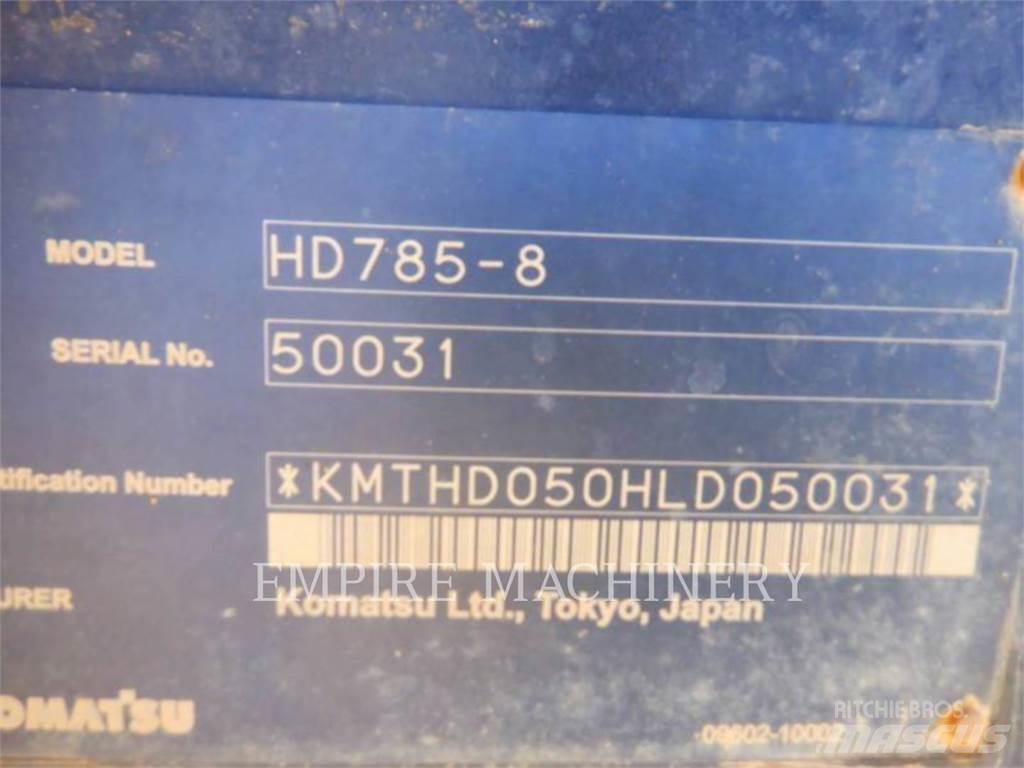 Komatsu HD785-8 Articulated Dump Trucks (ADTs)