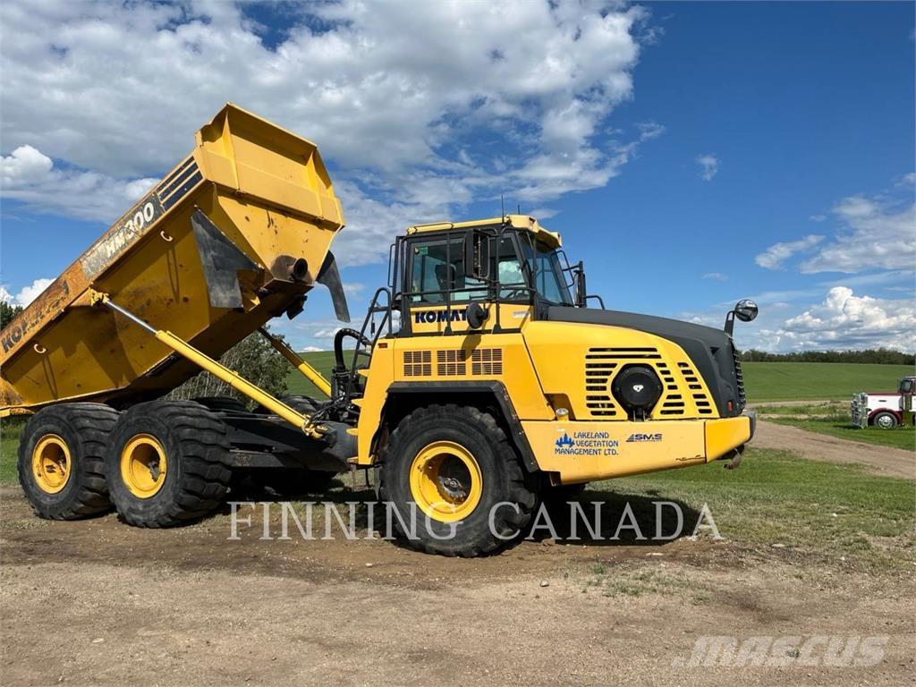 Komatsu HM300-3 Artikulētie pašizgāzēji