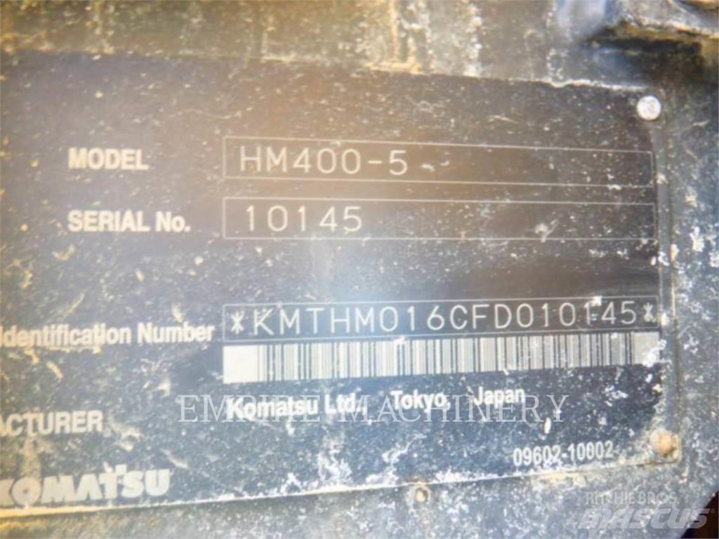 Komatsu HM400-5 Artikulētie pašizgāzēji