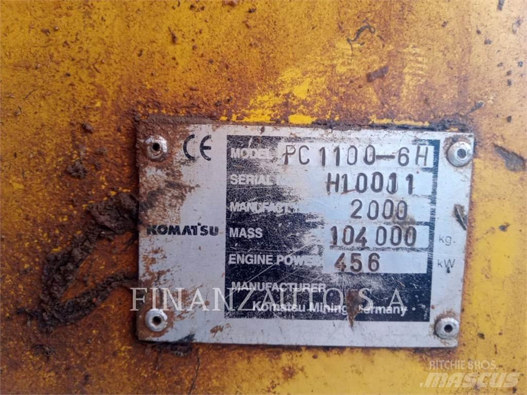 Komatsu PC 1100SP Kāpurķēžu ekskavatori