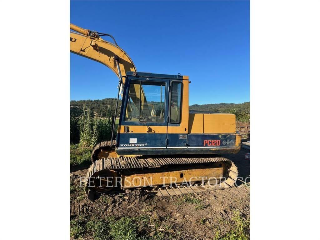 Komatsu PC120 Kāpurķēžu ekskavatori