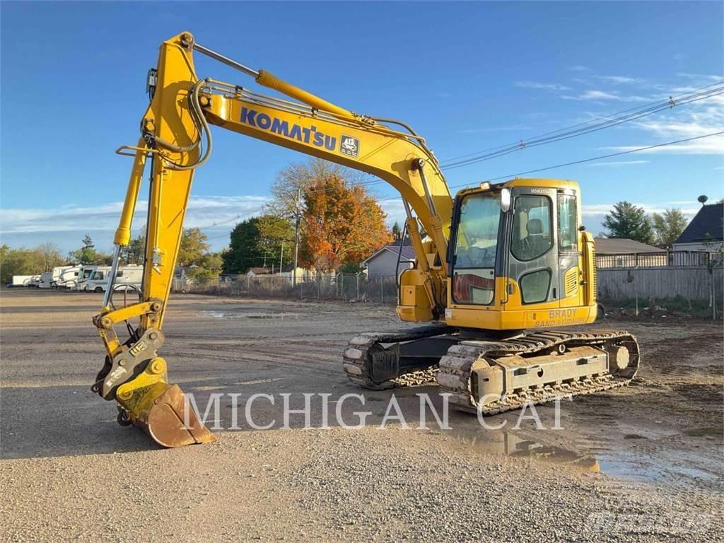 Komatsu PC128US Kāpurķēžu ekskavatori