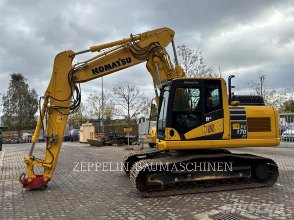 Komatsu PC170 Kāpurķēžu ekskavatori