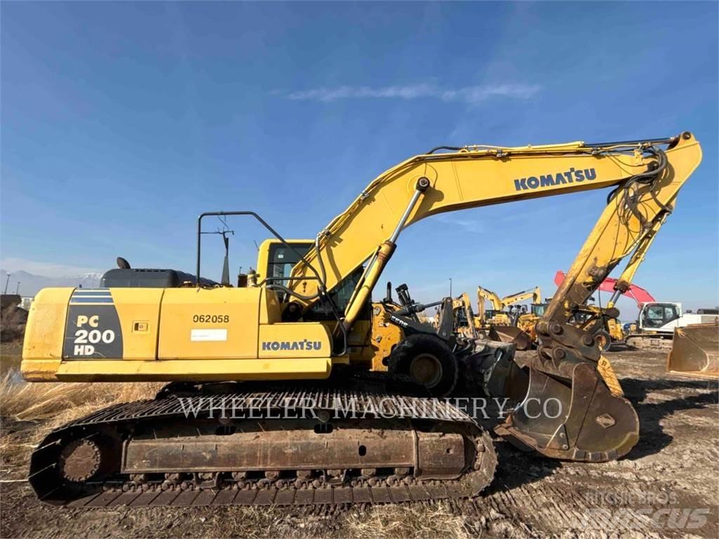 Komatsu PC200-8 Kāpurķēžu ekskavatori