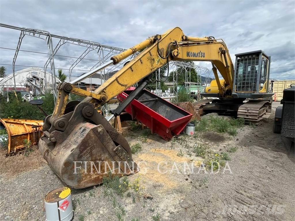 Komatsu PC200LC-6 Kāpurķēžu ekskavatori