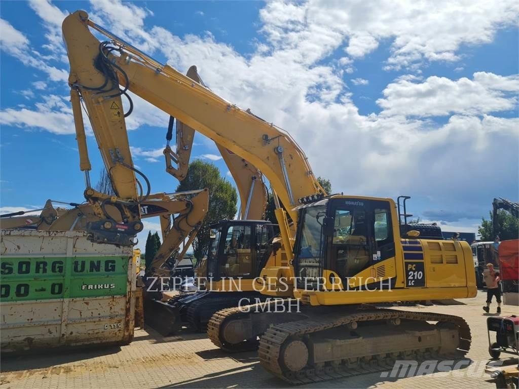 Komatsu PC210LC-11EQ Kāpurķēžu ekskavatori