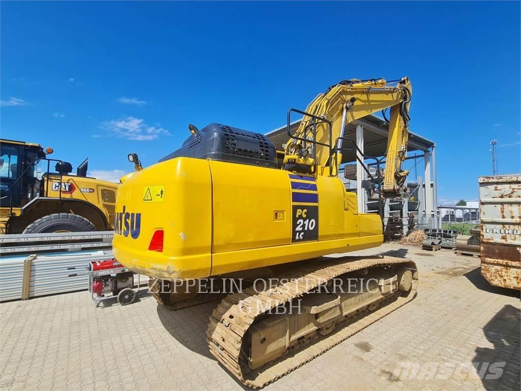 Komatsu PC210LC-11EQ Kāpurķēžu ekskavatori