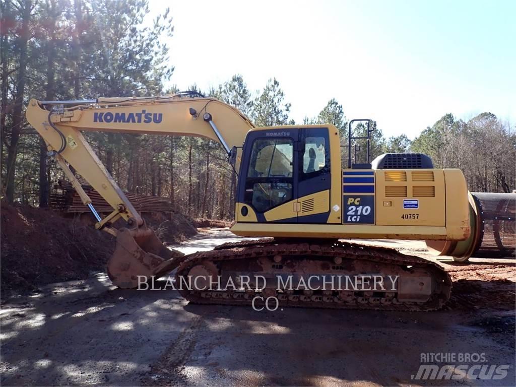 Komatsu PC210LCI-10 Kāpurķēžu ekskavatori