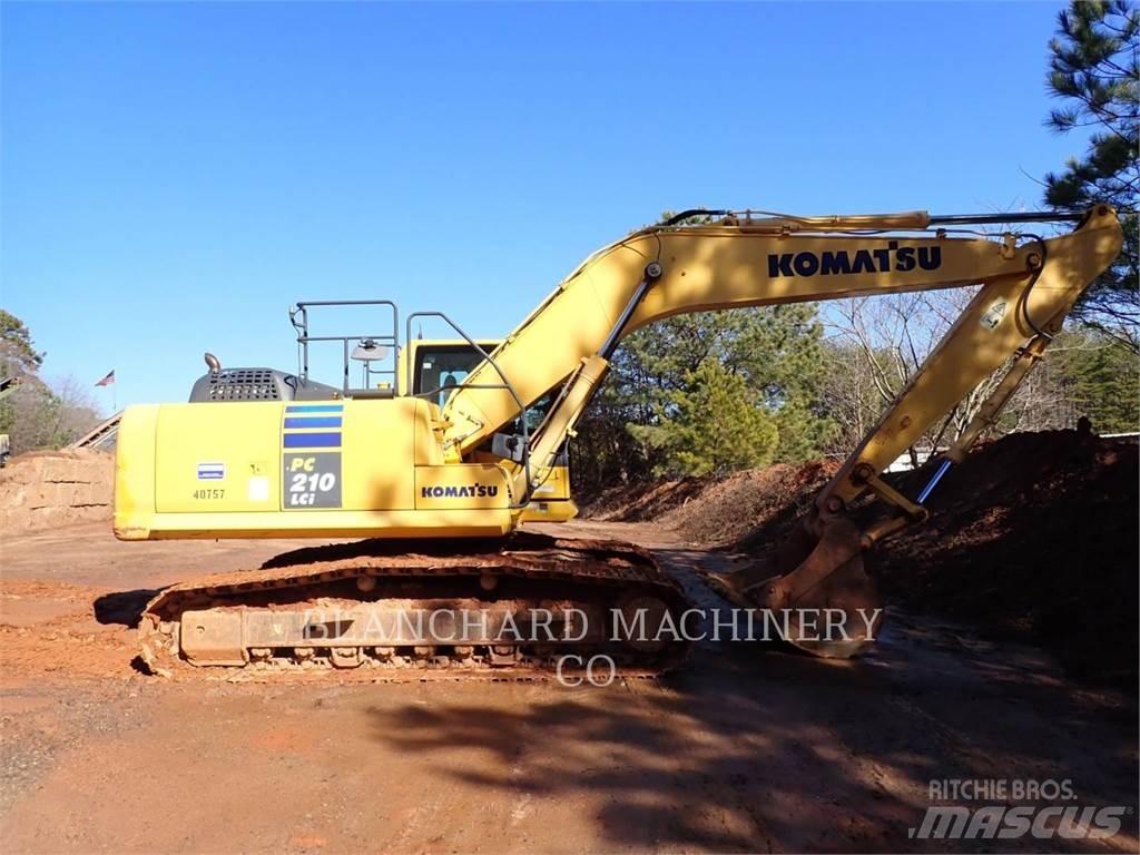 Komatsu PC210LCI-10 Kāpurķēžu ekskavatori