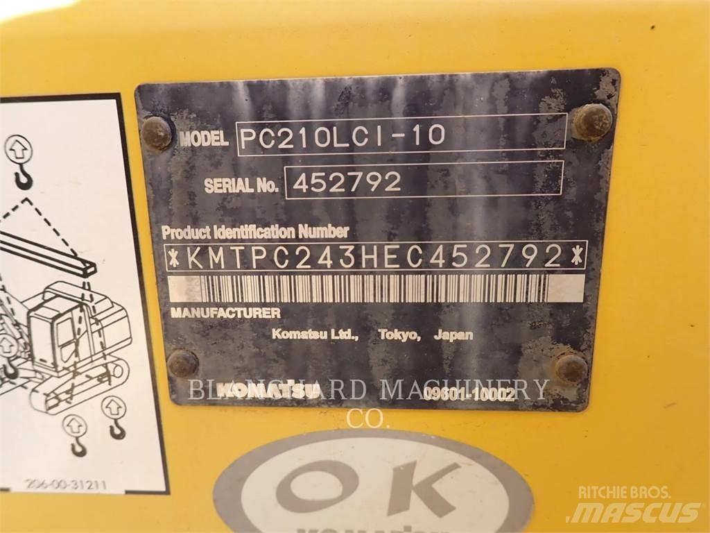 Komatsu PC210LCI-10 Kāpurķēžu ekskavatori