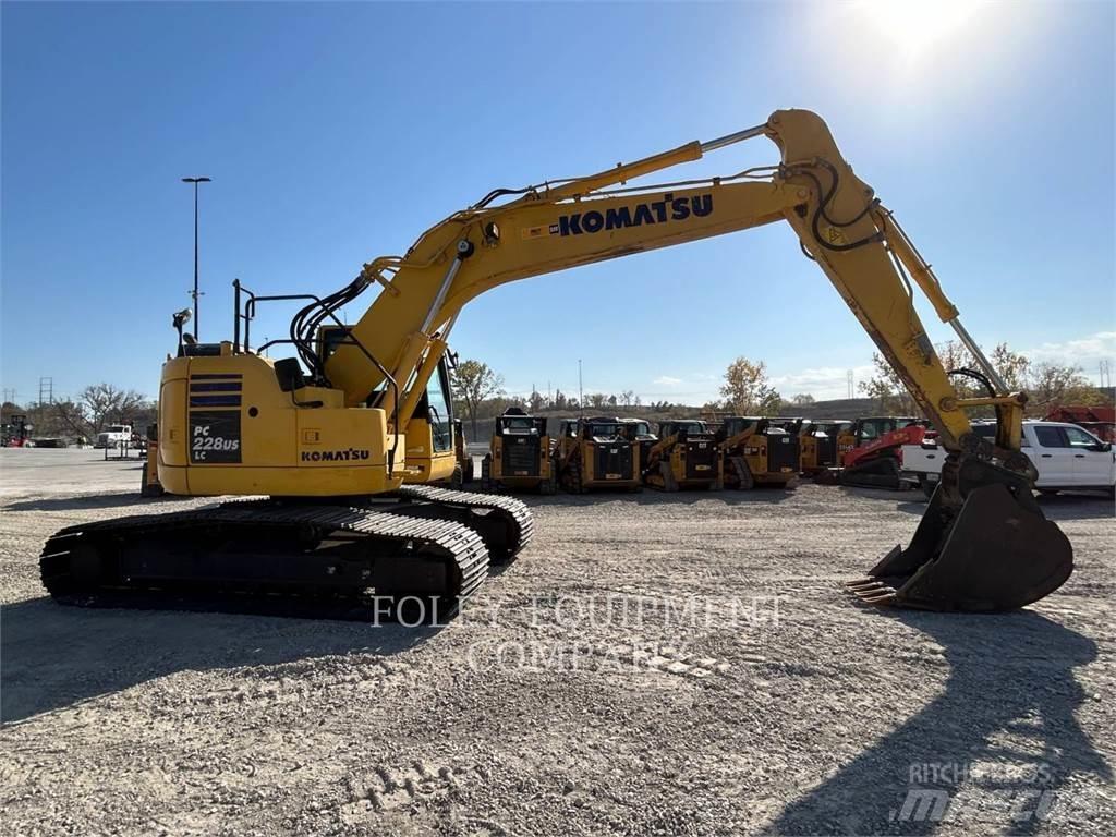 Komatsu PC228USLC Kāpurķēžu ekskavatori