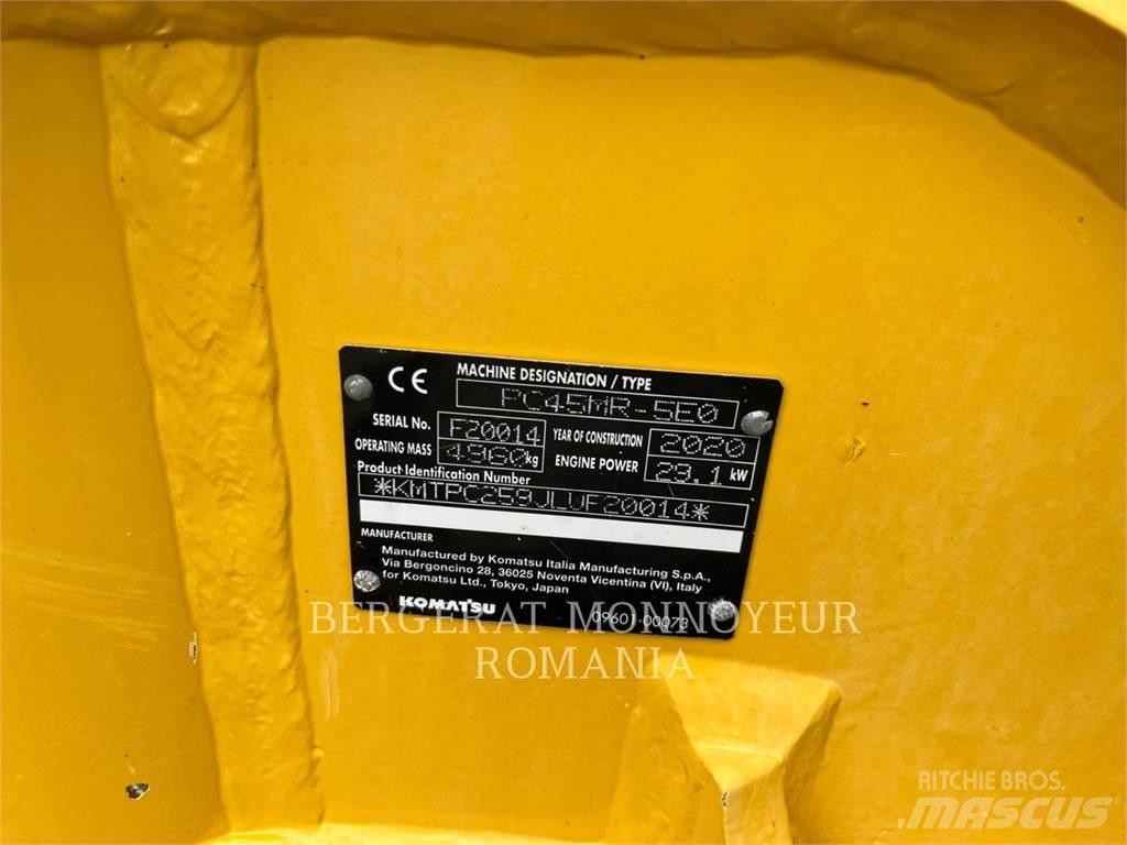 Komatsu PC45MR - 5E0 Mini ekskavatori < 7 t